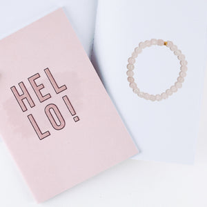 Pulsera Cuarzo Rosa