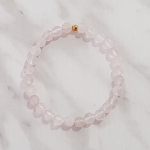 Pulsera Cuarzo Rosa